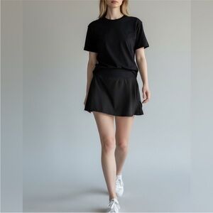 LULULEMON Play Off The Pleats Skirt Skort Women’s Size 10 In Black